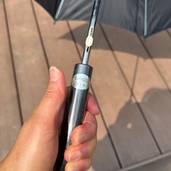 55cm 黒い傘の画像