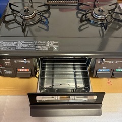 美品　パロマ　ガスコンロ　ガステーブル 2口　の画像