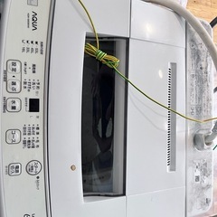 【8/27まで・値下げ交渉可】アクア　洗濯機の画像