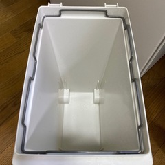 ゴミ箱　15リットル　蓋なし　袋どめあり　アスベルの画像