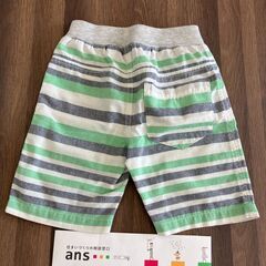 【中古】110㎝　半ズボンの画像