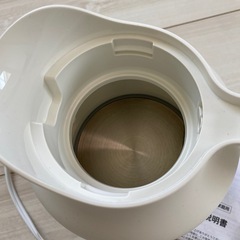 無印良品　電気ケトルの画像