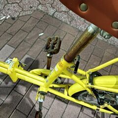 【8月31日１９時以降でお渡し限定】折りたたみ自転車の画像