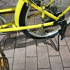 【8月31日１９時以降でお渡し限定】折りたたみ自転車の画像