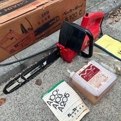 新ダイワ　チェンソー 電動工具 コード式 DIY 伐採  ペッカーボーイの画像
