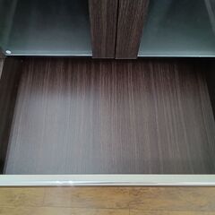★リユースのサカイ水戸店★  食器棚 ブラウン H178×D43×W59 クリーニング済み MT5276の画像