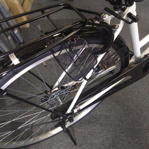 早い者勝ち！新車引取限定自転車ポザット27インチホワイト