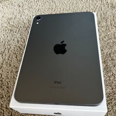 超美品！　iPad mini 6 64GB wi-fi スペースグレー　MK7M3J/Aの画像