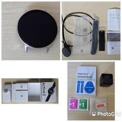 Galaxy Watch Active 2　フィルム　エレコムアダプターセットの画像