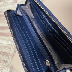 Michael Kors ネイビー 長財布レディースの画像
