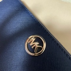 Michael Kors ネイビー 長財布レディースの画像
