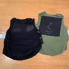 LW リトルウィークエンド　ロンパース　2点セットの画像