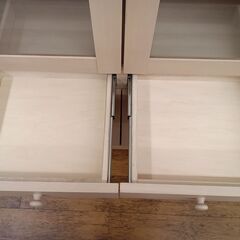 ★リユースのサカイ水戸店★ ニトリ 食器棚 ナチュラル H170×D41×W90 クリーニング済み MT5278の画像