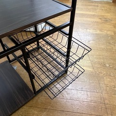 激安家具!! レンジ台 キッチンラックの画像