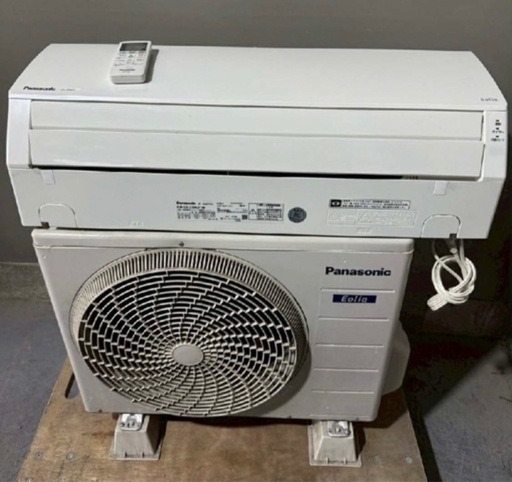 (本体＋工事）PANASONIC CS-227CF-W 2017年製（6畳用）