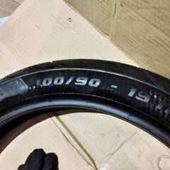 メッツラー　ツアランス　100/90-19　９分山　2021年製の画像