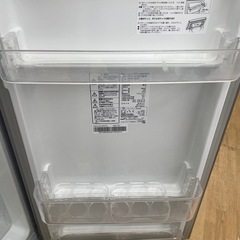 【ドリーム川西店御来店限定】ハイセンス/冷蔵庫/HR-B12AS/2018年製/クリーニング済み 【2125560000022385】の画像
