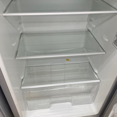【ドリーム川西店御来店限定】ハイセンス/冷蔵庫/HR-B12AS/2018年製/クリーニング済み 【2125560000022385】の画像