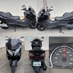 ⭐️自賠責3年付き⭐️SKYWAVE250タイプS⭐️プラグ・グリップなど新品交換済で快調⭐️250ccビッグスクーター⭐️の画像