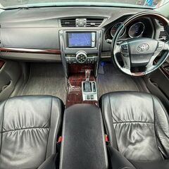 誰でも車が買える次世代低与信ローン専門店／ 安心の１年保証付き 距離無制限！中古車販売 カーメル小田原店 　平成23年式☆トヨタ　マークX　250G[リラックスセレクションブラックリミテッド　RDSバンパー　AIMGAINリアエアロ　フルアーム☆の画像