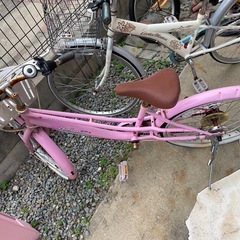 自転車3台ありますの画像