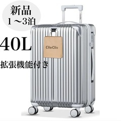 新品未使用！！スーツケース40L 機内持ち込み　1〜3泊用の画像