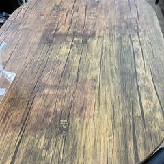 😊3点ダイニングセット😊不二工房😊コンパクトサイズ❗❗😊横幅80cm😊奥行52cm😊高さ75cm😊No.1494😊の画像
