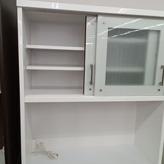 ★リユースのサカイ水戸店★  レンジボード 白 H170×D50×W88.5 クリーニング済み MT5279の画像