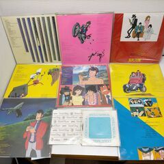 【糸島市内 送料無料】 ルパン三世 サウンドトラック　LPレコード　LP盤8枚＆EP盤2枚　250825-5Yの画像