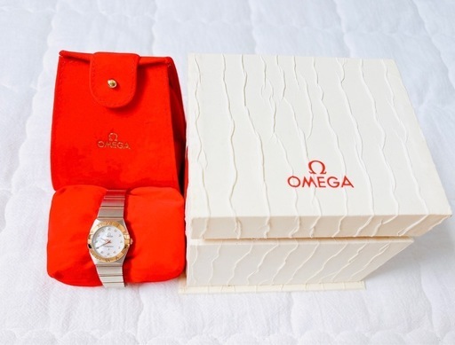 Omega レディース 時計 シルバー ゴールド　ダイヤ コンステレーション123.20.27.60.55.001