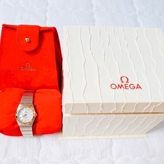 Omega レディース 時計 シルバー ゴールド　ダイヤ コンステレーション123.20.27.60.55.001の画像