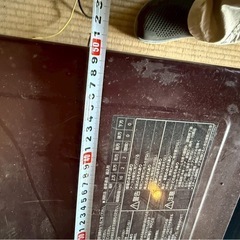 8月31日日曜日に取りに来てくれる方限定で格安です　オーブンレンジの画像