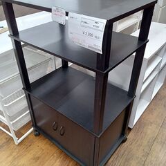 ★リユースのサカイ水戸店★  収納ラック 黒 H98×D40×W60 クリーニング済み MT5280の画像