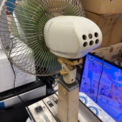 MITSUBISHI レトロ　扇風機　の画像