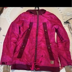 ROXY ピンク ジャケットとパンツセット Mの画像