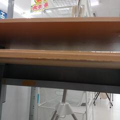 【ドリーム尾浜店】簡易PCデスク　NA　※キズ、スレ、ハガレあり　 高さ(H)120cm× 幅(W)45cm× 奥行(D)40~64cmの画像