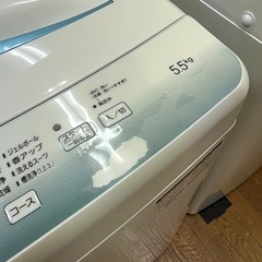 激安B級品!! お持ち帰り大特価!! Haier 2022年 5.5kg JW-U55HKの画像