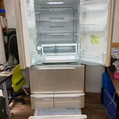 【お売りします】 TOSHIBA　VEGETA　東芝ノンフロン冷凍冷蔵庫　GR-E50FX(NC)　6ドア　501L　2012年製の画像
