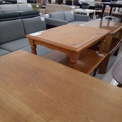 ★リユースのサカイ日立店★HJ7518 IKEA ダイニングテーブルセット ダークブラウン H75×D85×W140 クリーニング済み の画像