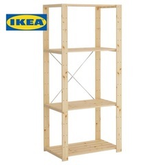 ✅ ［新品未組立品］ ［横連結可能］　IKEA ヘイネ 1セクション ソフトウッドの画像