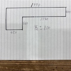 店舗什器 オーダーメイドレジ台足場板はしけ板アメリカン雑貨アメカジの画像