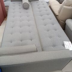 ★リユースのサカイ日立店★HJ7520 NITORI 3人掛けソファ ライトグレー H84×D87～104×W209 クリーニング済み の画像