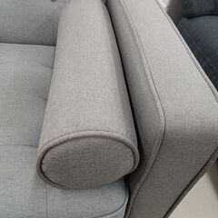 ★リユースのサカイ日立店★HJ7520 NITORI 3人掛けソファ ライトグレー H84×D87～104×W209 クリーニング済み の画像