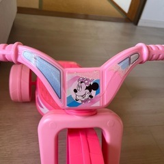 ミニーちゃん三輪車　こどもくるまの画像