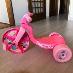 ミニーちゃん三輪車　こどもくるまの画像