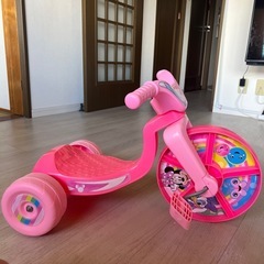 ミニーちゃん三輪車　こどもくるまの画像