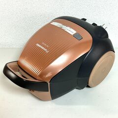 パナソニック 掃除機 紙パック MC-PK17G-N 2016年製 キャニスター 除菌 簡易清掃済み 動作確認済み ヘッドブラシのみ不動 Panasonic mの画像