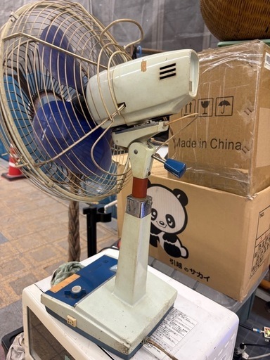 通電不可　ジャンク　MITSUBISHI 三菱レトロ　扇風機