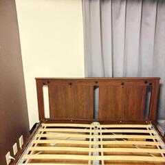 ダブルベッド 8ヶ月使用の画像