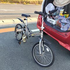  Jeep 折りたたみ自転車 の画像